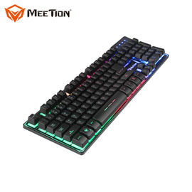 Wholesalers Cool rainbow light Gaming keyboard for Laptop and Desktop