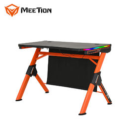 MeeTion DSK20 Wholesale Cheap Modern Design Racing Adjustable Moving Adjustment Light Led Rgb Computer PC Gaming Table